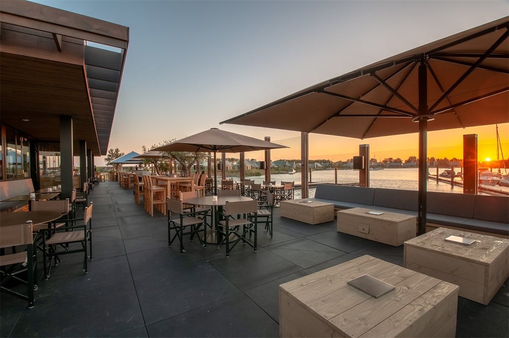 Oesterdam Marina Beachclub terras