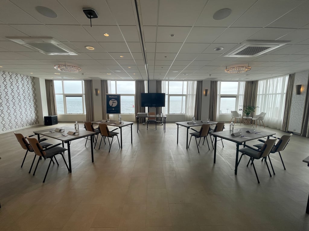 Arion Vlissingen Zaal zeezicht gecombineerd