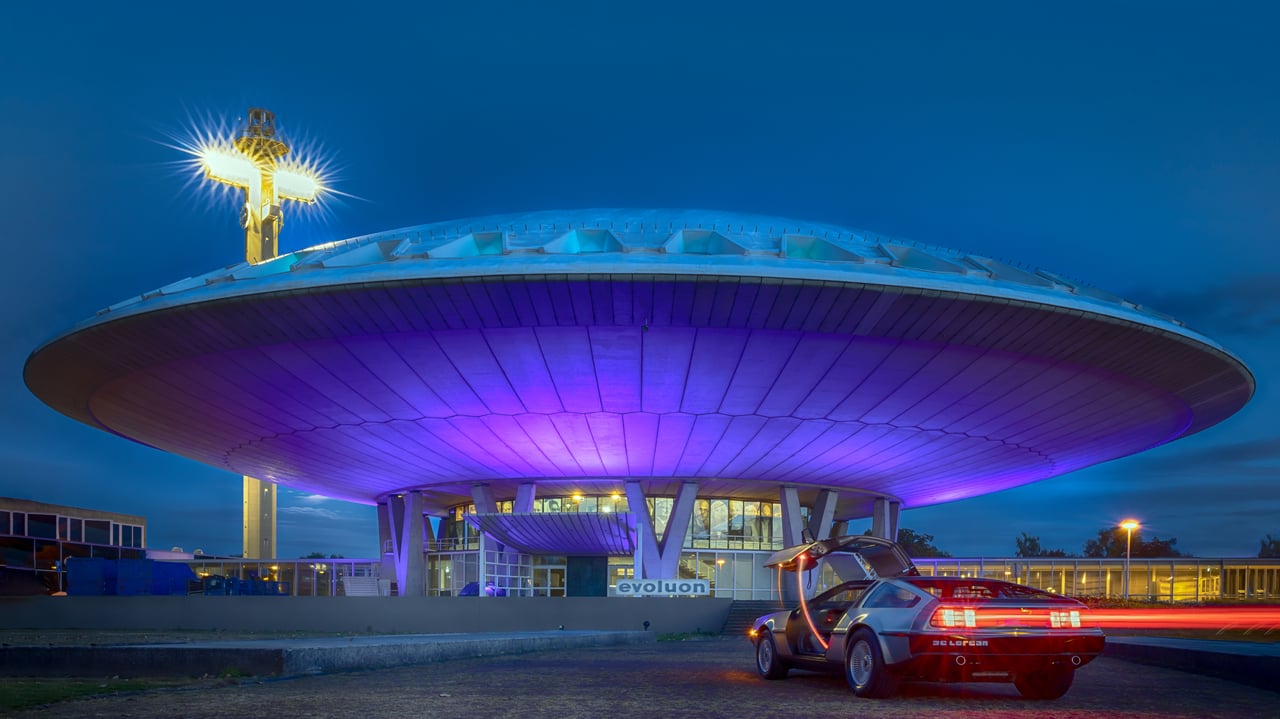 Evoluon Eindhoven buiten aanzicht 