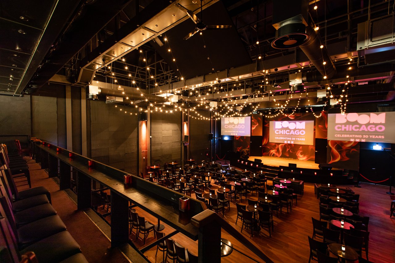 Boom Chicago_Main theater balcony view