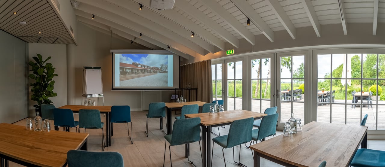 Waterryck in cabaretopstelling